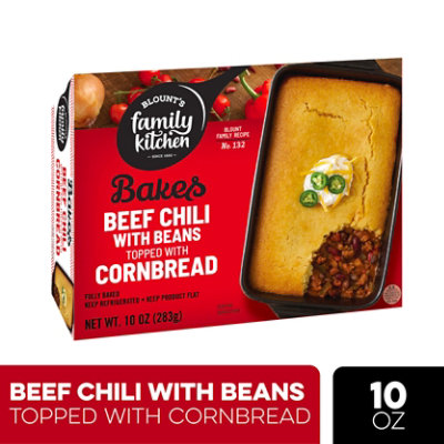 Blount's Fine Foods Family Kitchen Beef Chili Beans - 10 Oz