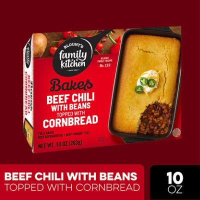Blount's Fine Foods Family Kitchen Beef Chili Beans - 10 Oz - Image 1