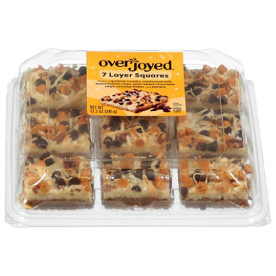 Overjoyed 7 Layer Squares - 12.2 Oz - Image 1