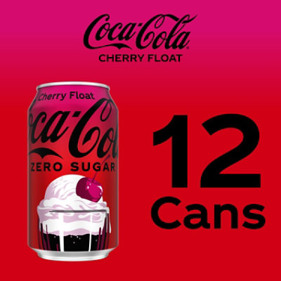 Coca Cola Cherry Float Zero Sugar 12-12fz - 12-12 FZ - Image 5