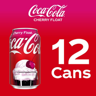 Coca Cola Cherry Float Soda - 12-12 Fl. Oz. - Image 5