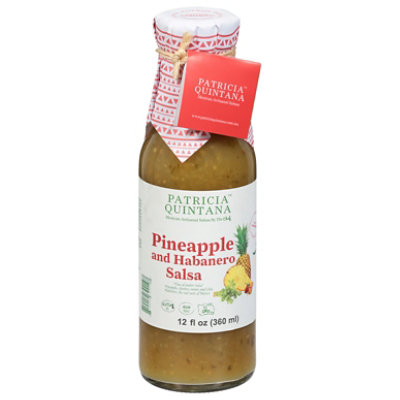 Patricia Quintana Pineapple & Habanero Salsa - 12 Oz - Image 1