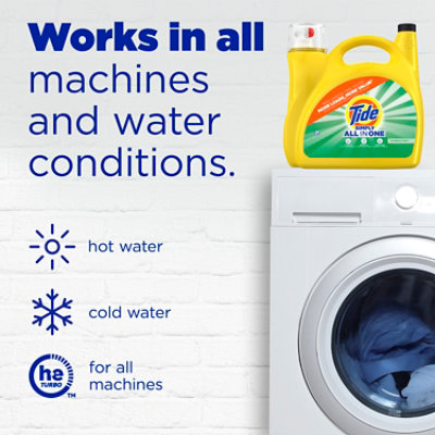 Tide Simply All In One Liquid Detergent Daybreak Fresh - 182 Fl. Oz. - Image 6