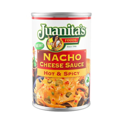 Juanitas Hot & Spicy Nacho Cheese 15oz - 15 OZ - Image 1