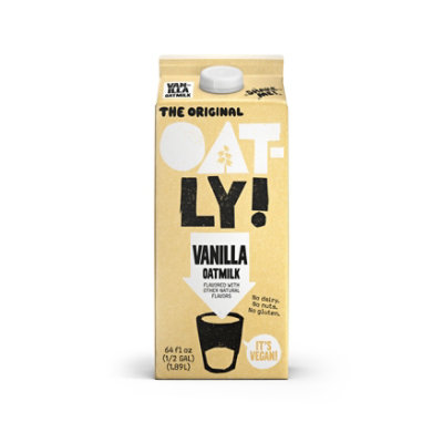 Oatly Vanilla Oatmilk  - 64 Fl. Oz.