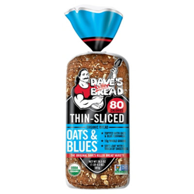 Daves Killer Bread Oats And Blues Thin Sliced Bread - 20.5 Oz - Image 1