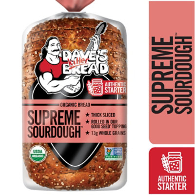 Daves Killer Bread Supreme Sourdough Sliced - 25 OZ - Image 2