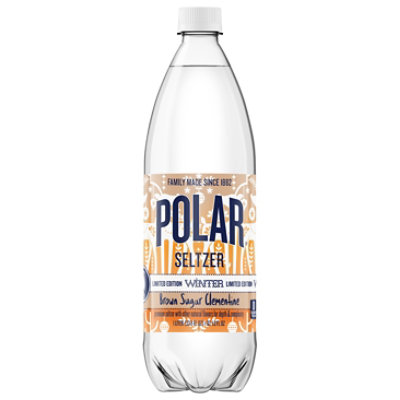 Polar Seltzer Brown Sugar Clementine - 1 Liter - Image 1