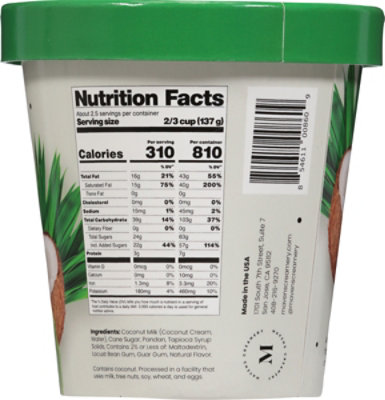 Mavens Creamery Pandan Coconut Ice Cream - 14 Fl. Oz. - Image 5