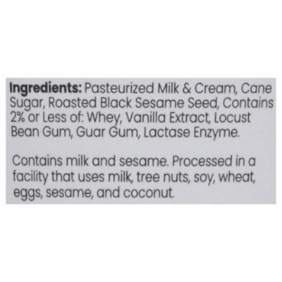 Mavens Creamery Black Sesame Ice Cream 14 Fl. Oz. - Image 4