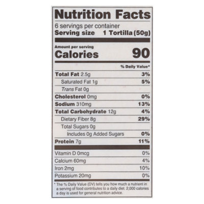 Ole Xtreme Protein Plus Soft Taco 6 Count - 10.57 Oz - Image 3