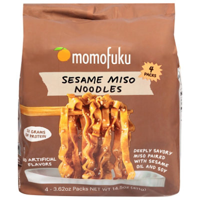 Momofuku  Sesame Miso Noodles 4 Count - 3.62 Oz - Image 2