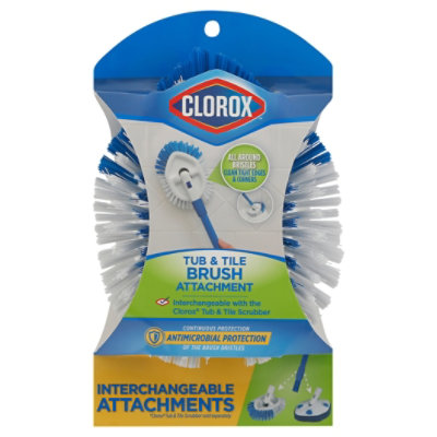 Clorox Tub & Tile Brush Attachment - Each - Image 1