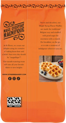 St. Pierre Maple Flavor Belgian Waffle Pack - 1.76 Oz - Image 5