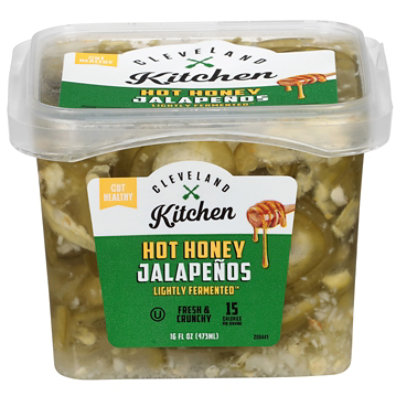 Cleveland Kitchen Hot Honey Jalapenos - 16 Fl. Oz. - Image 2
