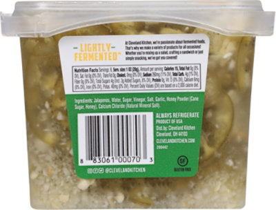 Cleveland Kitchen Hot Honey Jalapenos - 16 Fl. Oz. - Image 5