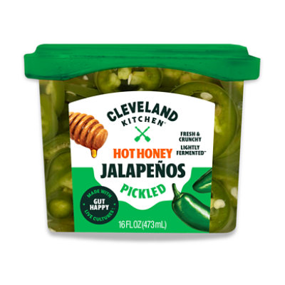 Cleveland Kitchen Hot Honey Jalapenos - 16 Fl. Oz. - Image 2