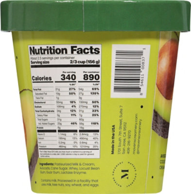 Mavens Creamery Passion Avocado Ice Cream - 14 Fl. Oz. - Image 5