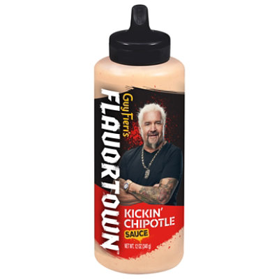 Flavortown Chipotle Sauce Kickin - 12 OZ - Image 2