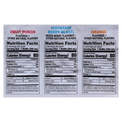 Powerade Variety Pack - 18-12 Fl. Oz. - Image 3