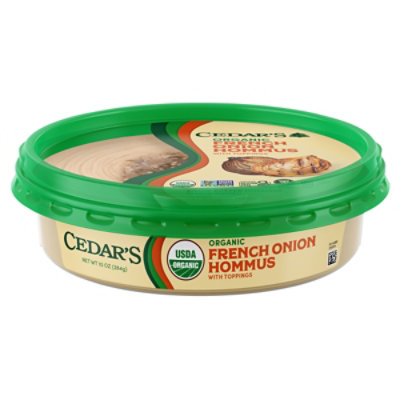 Cedars Organic French Onion Hommus - 10 Oz - Image 2