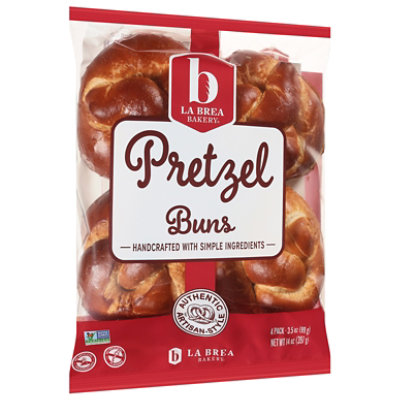 La Brea Bakery Pretzel Buns - 14 Oz - Image 2