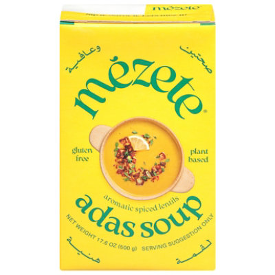 Mezete Soup Lentil Adas - 17.64 OZ - Image 1