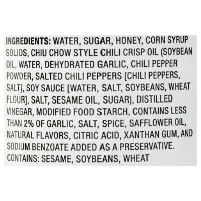 Lee Kum Kee Chili Sauce Crisp Hot Honey - 20 OZ - Image 4