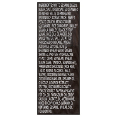 J-basket Furikake Seaweed Nori Crunch - 1.76 OZ - Image 4