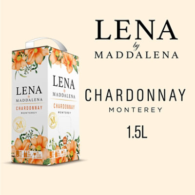 Lena by Maddalena Chardonnay Premium Boxed Wine - 1.5 Liter - Image 1