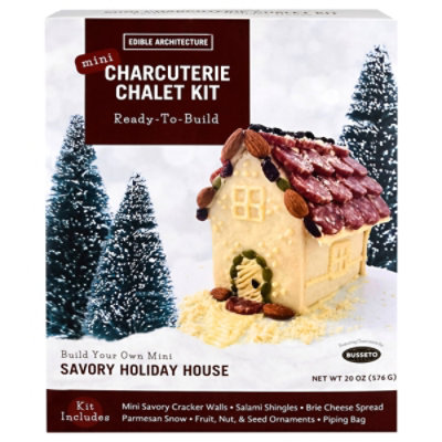 Edible Architecture Mini Charcuterie Chalet Kit - 22 Oz - Image 1
