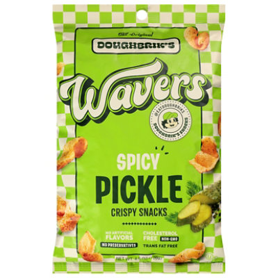 Wavers Chips Spicy Pickle 4.5oz - 4.5 OZ - Image 2
