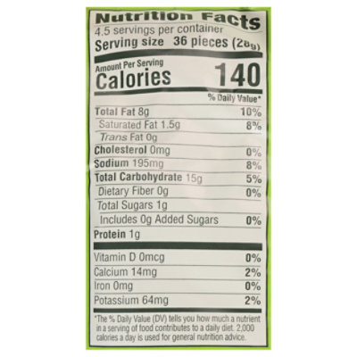 Wavers Chips Spicy Pickle 4.5oz - 4.5 OZ - Image 3