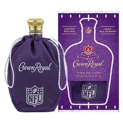 Crown Royal Deluxe W/ Nfl Bag 750ml - 750 ML - Image 3