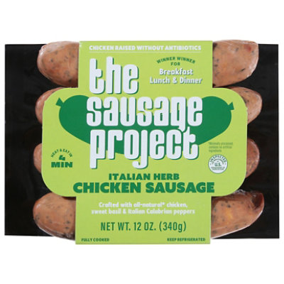The Sausage Project Italian Herb Chicken Sausage - 12 Oz - Image 2