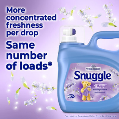 Snuggle Liquid Fabric Softener, Lavender Breeze - 123.1 Fl. Oz. - Image 3
