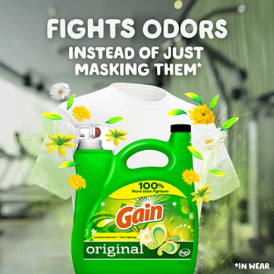 Gain Liquid Detergent He, Original Scent - 194 Fl. Oz. - 194 FZ - Image 2
