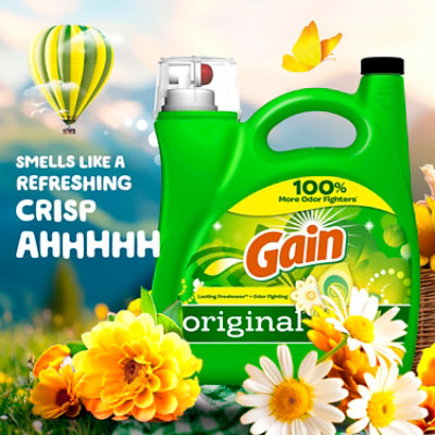 Gain Liquid Detergent He, Original Scent - 194 Fl. Oz. - 194 FZ - Image 5