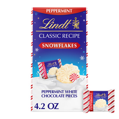 Holiday White Peppermint Snowflake Bag - 4.2 Oz - Image 1