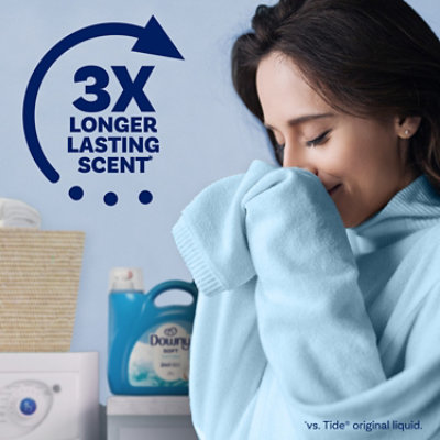 Downy Soft Cool Cotton 2 In 1 Liquid Fabric Softener - 140 Fl. Oz. - Image 4