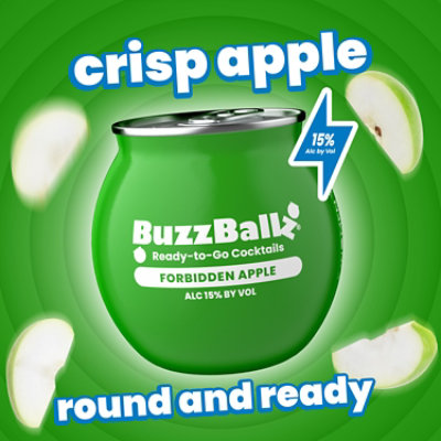 BuzzBallz Sour Apple - 187 Ml - Image 3