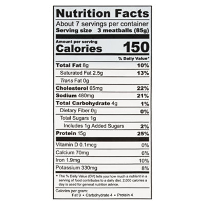 Rosina Italian Style Chicken Meatballs - 22 Oz - Image 3