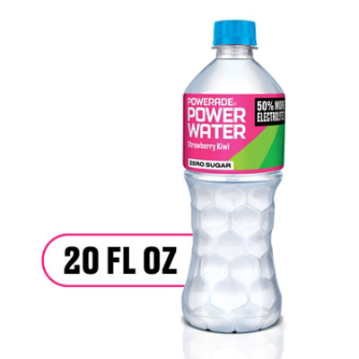 Power Water Strawberry Kiwi Zero Sugar - 20 Fl. Oz. - Image 1