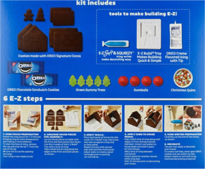Create-a-treat Oreo Ez Build House Cookie Kit - 28.5 OZ - Image 5