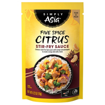 Simply Asia Stir Fry Sauce Five Spice Citrus - 4.22 Oz - Image 2