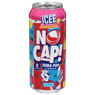 No Cap Peach Rings Soda Pop - 16 Fl. Oz. - Image 1