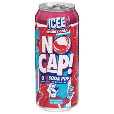 No Cap Grape Gummi Bears Soda Pop - 16 Fl. Oz. - Image 2