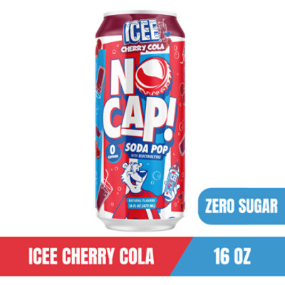 No Cap Grape Gummi Bears Soda Pop - 16 Fl. Oz. - Image 1