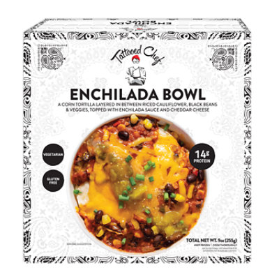 Tattooed Chef Enchilada Bowl - 9 Oz - Image 1