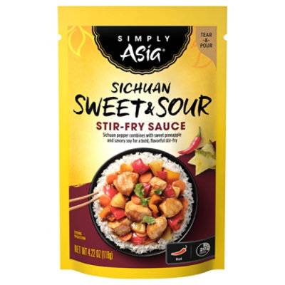 Simply Asia Stir Fry Sauce Sweet & Sour Sichuan - 4.22 Oz - Image 1